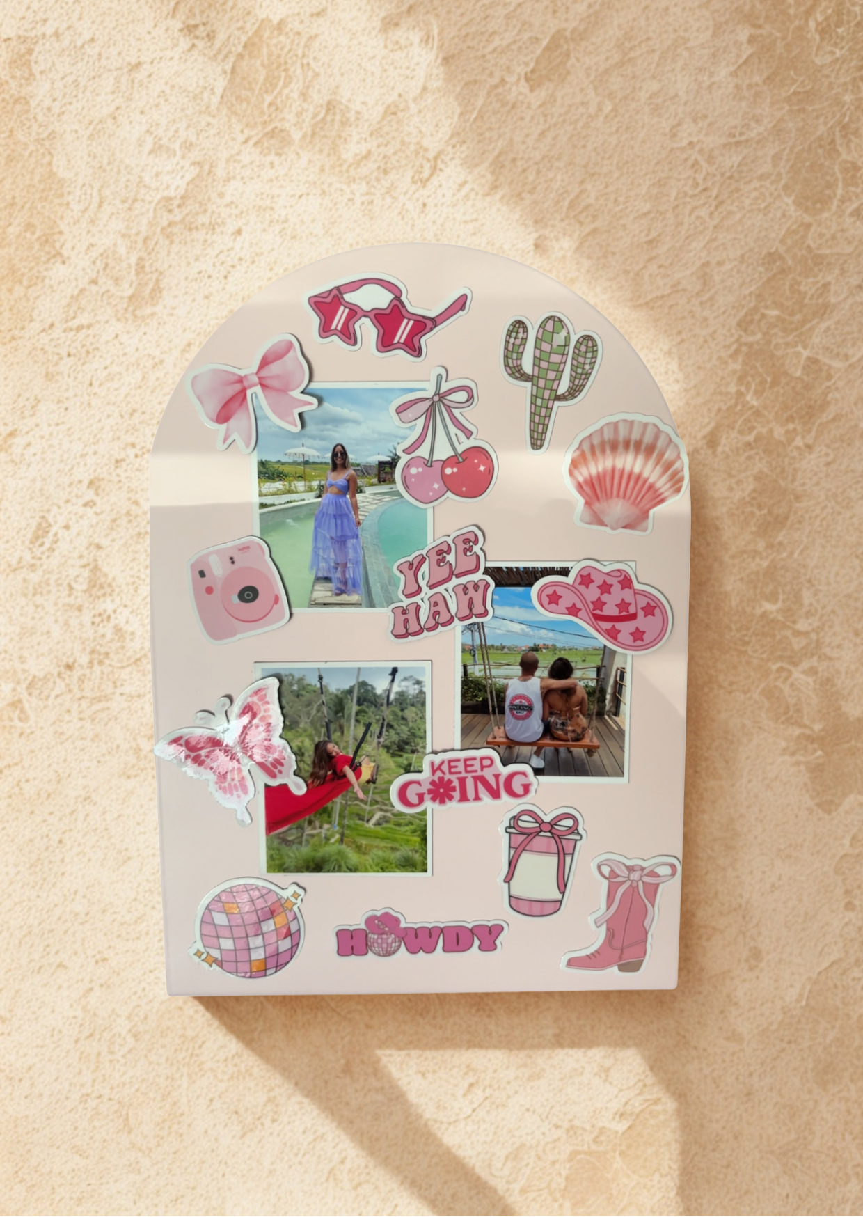 Decorative Pink Pop Magnets