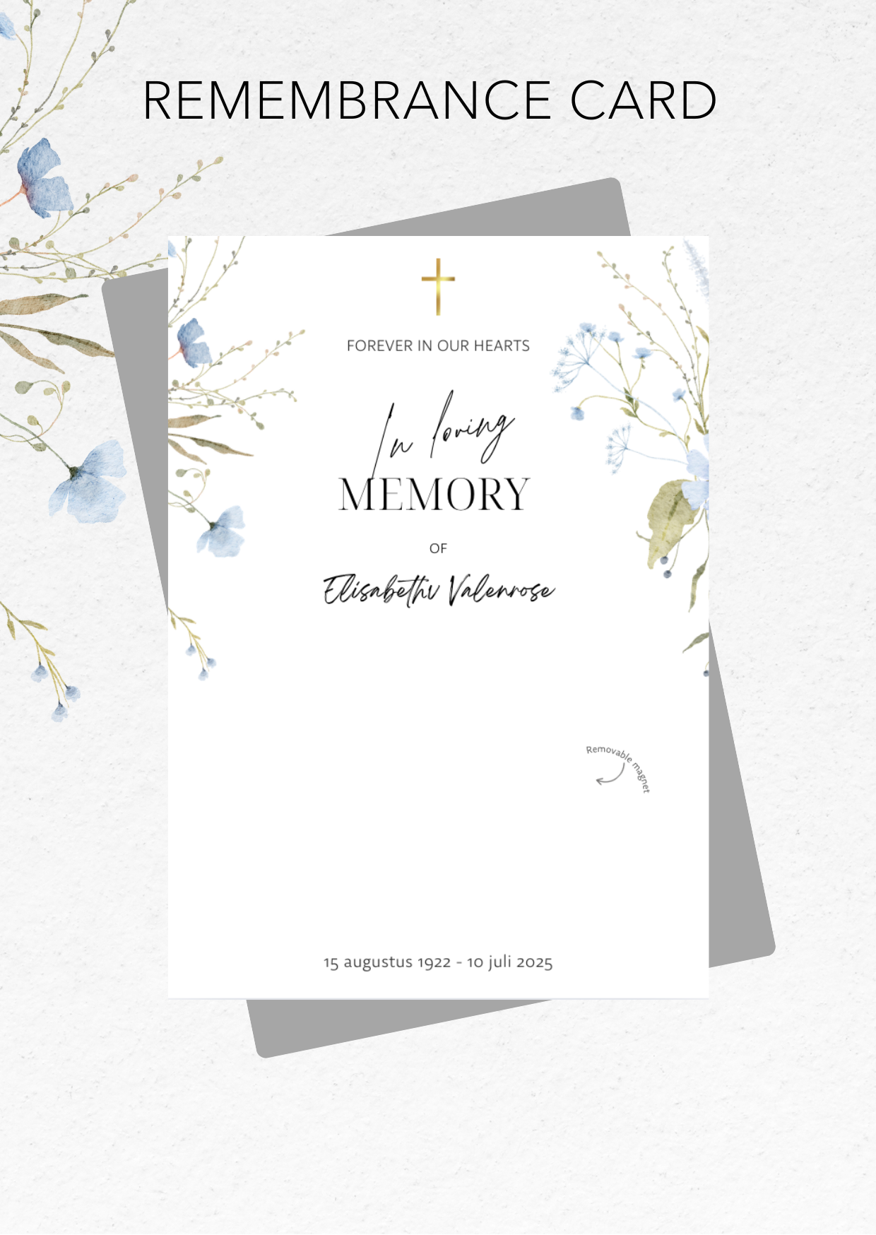 Memorial magnets