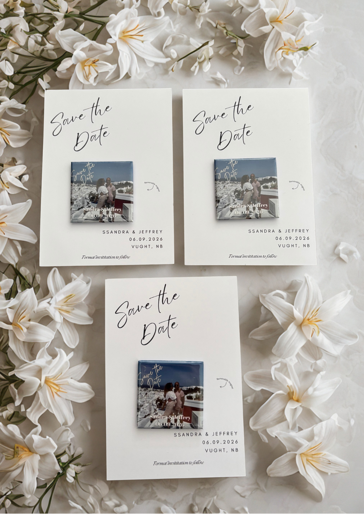 Save the Date: Fridge Magnet