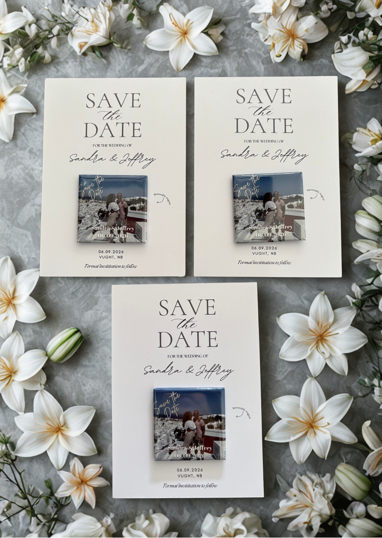 Save the Date: Fridge Magnet