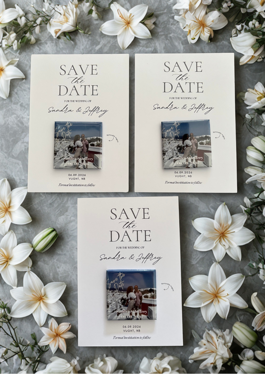 Save the Date: Fridge Magnet