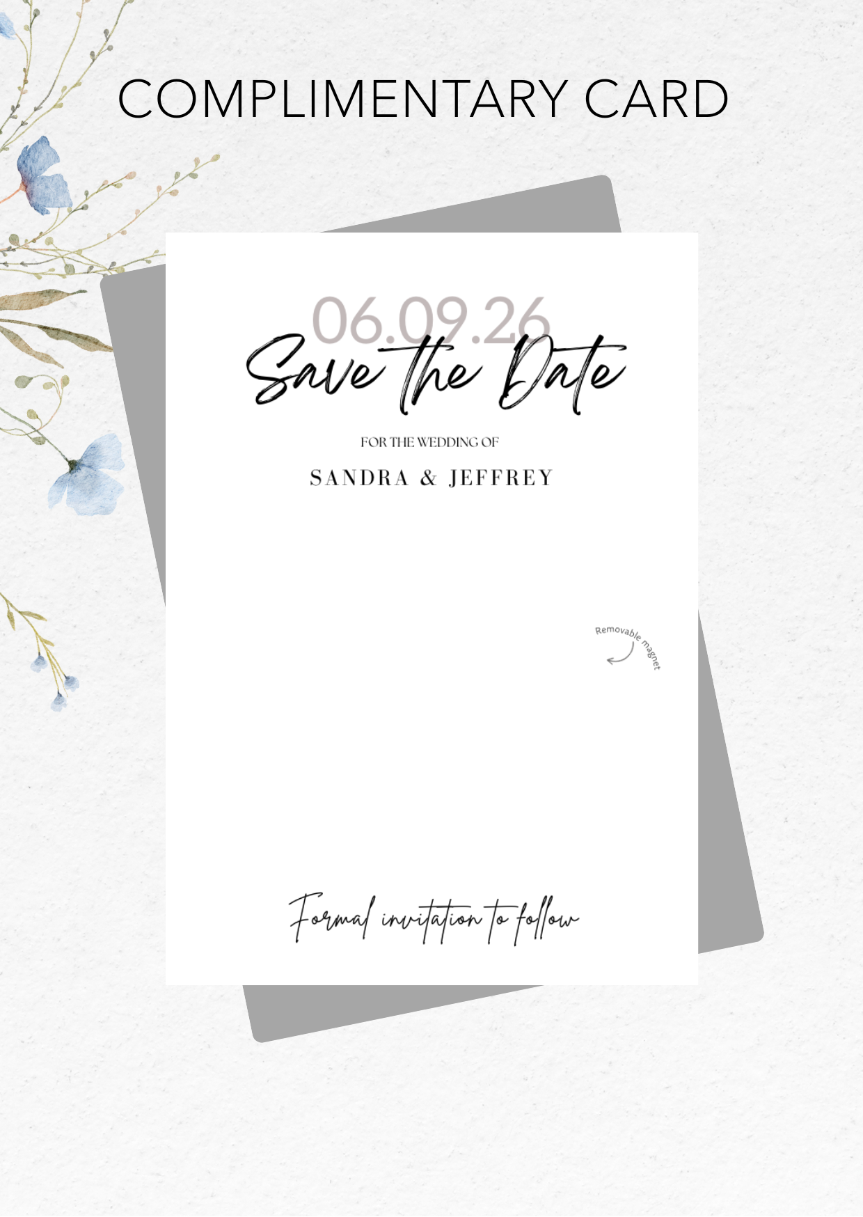 Save the Date: Your Date, Sealed with Love
