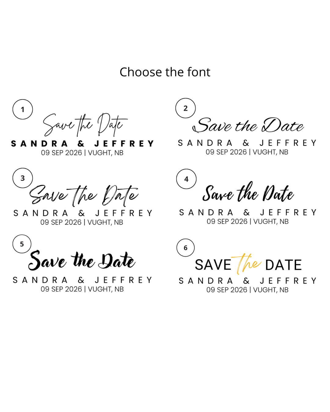Save the Date: Your Date, Sealed with Love
