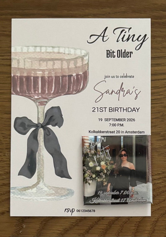 21 diner party magnets